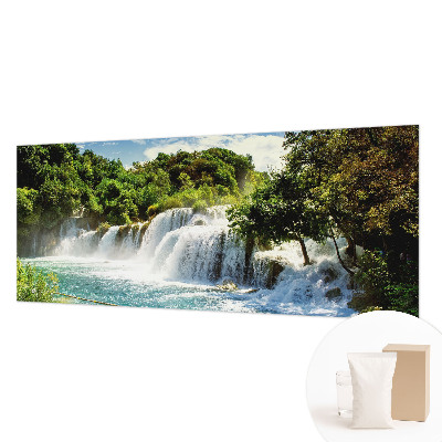 Photo wallpaper with a stunning waterfall motif