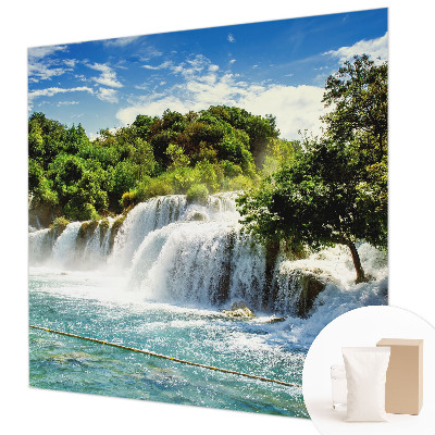 Photo wallpaper A stunning waterfall