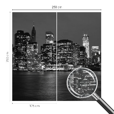 Wall mural for living room Night metropolis