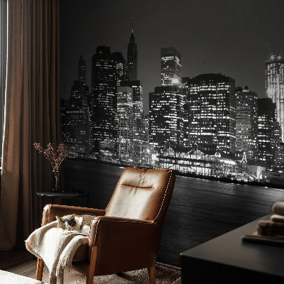 Wall mural for living room Night metropolis