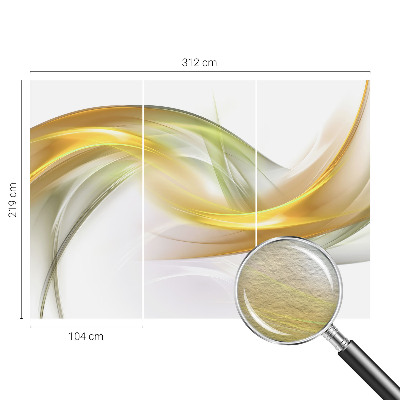Large wallpaper mural with the 