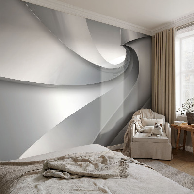 Large wall mural wallpaper Geometric spirals