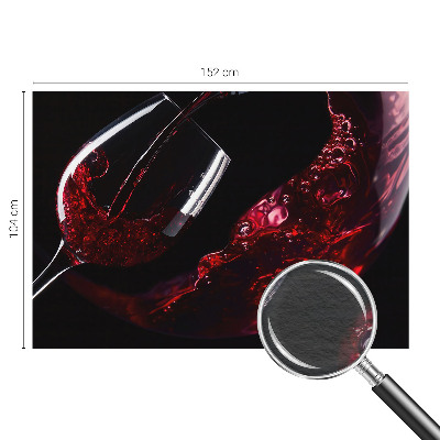 Wall mural for bedroom Red wine