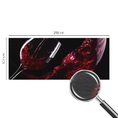 Wall mural for bedroom Red wine