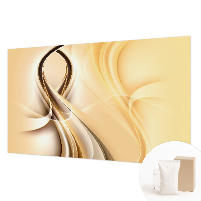 Modern wall mural for living room Wavy lines