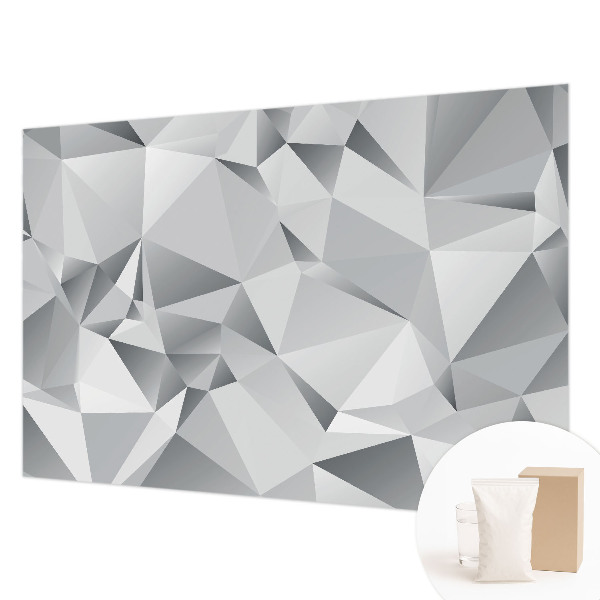 Premium photo wallpaper with an abstract geometric design