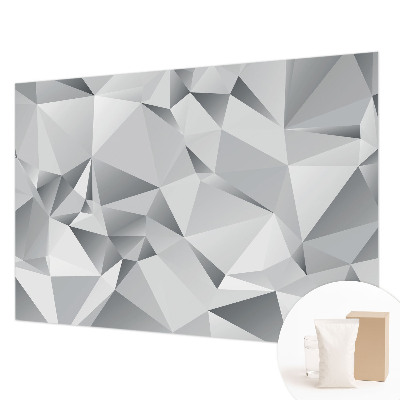 Premium photo wallpaper with an abstract geometric design