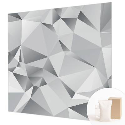 Premium photo wallpaper with an abstract geometric design