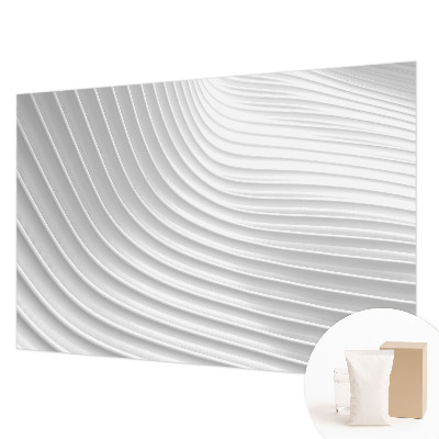 Premium wall mural for bedroom with an elegant waves design
