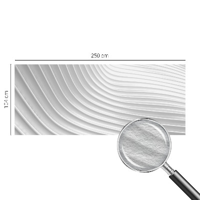 Premium wall mural for bedroom with an elegant waves design