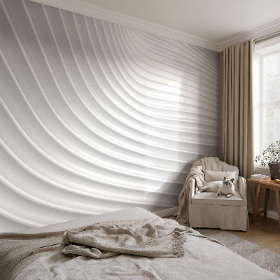 Premium wall mural for bedroom Elegant waves