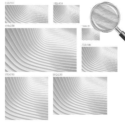 Premium wall mural for bedroom with an elegant waves design