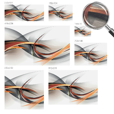 Non-woven wall mural Abstract dynamics
