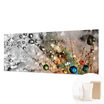 Wallpaper mural with the 'I Dew Jewels' design