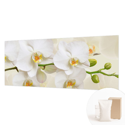 Photo wallpaper with a floral motif