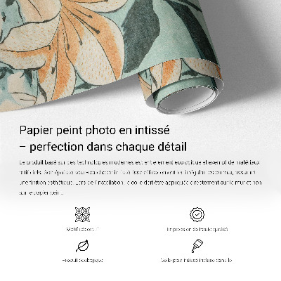 Photo wall mural Delicate drops