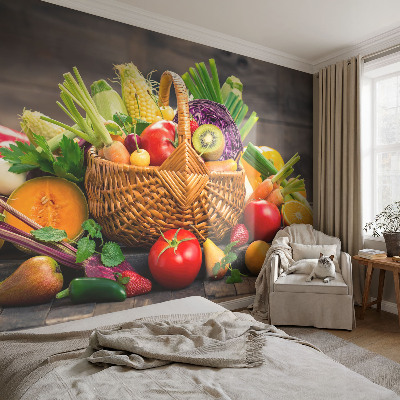 Wall mural for living room Fruity richness