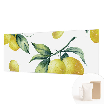 Large wall mural Lemon motif