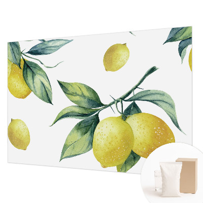 Large wall mural Lemon motif