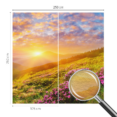 Large wallpaper mural Mountain West