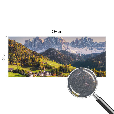 Modern wall mural Mountain landscape