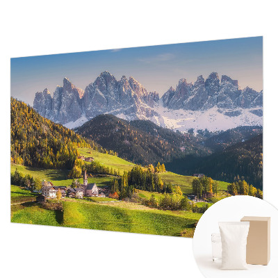 Modern wall mural Mountain landscape