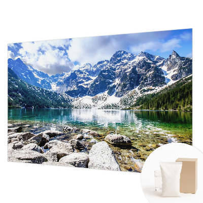 Premium wall mural for bedroom Mountain landscape