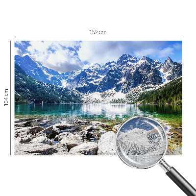 Premium wall mural for bedroom Mountain landscape
