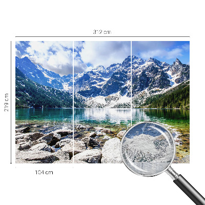 Premium wall mural for bedroom Mountain landscape