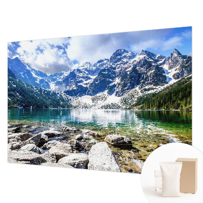Premium wall mural for bedroom Mountain landscape