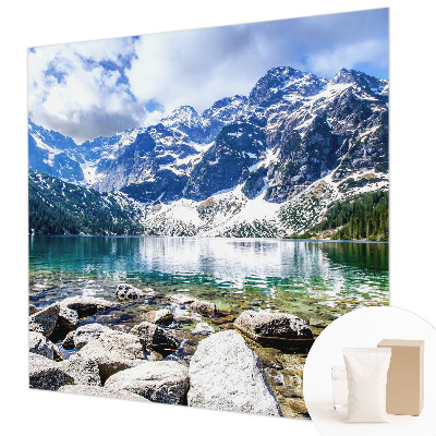 Premium wall mural for bedroom Mountain landscape