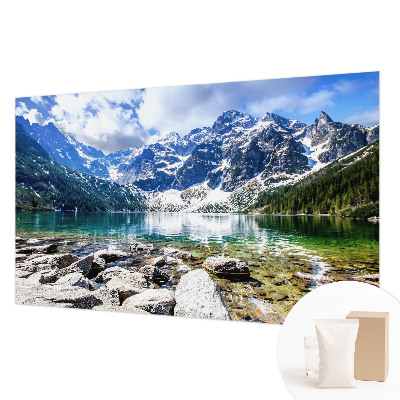Premium wall mural for bedroom Mountain landscape