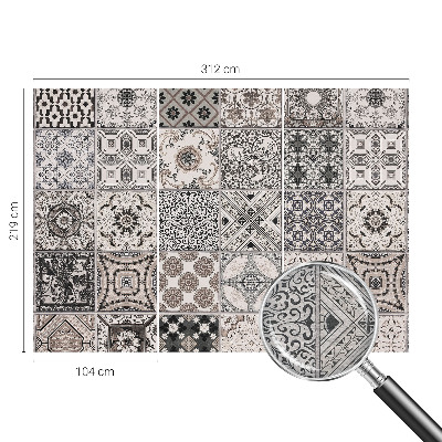 Photo wallpaper Tile patterns
