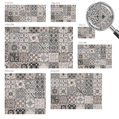 Photo wallpaper Tile patterns