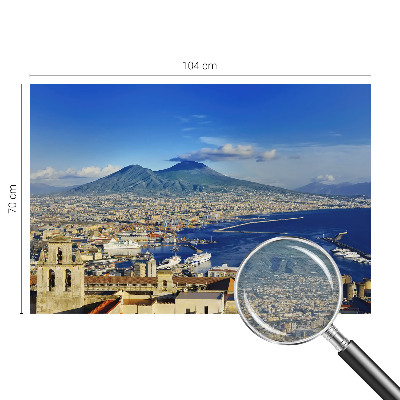 Wall mural for bedroom featuring a seaside panorama
