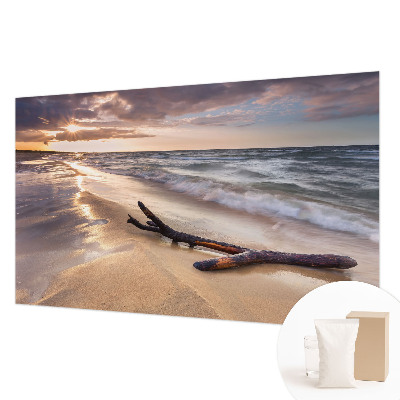Large wallpaper mural featuring the West Beach scene