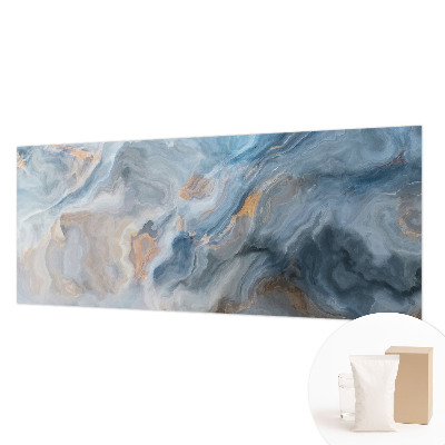 Modern wall mural with colorful abstract motifs
