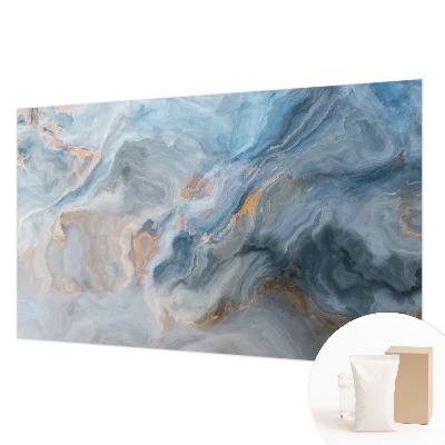 Modern wall mural with colorful abstract motifs