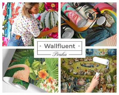 Modern wall mural Colorful abstractions