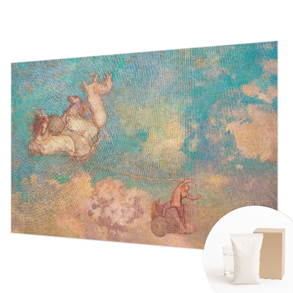Premium wall mural for bedroom featuring heavenly pegasi