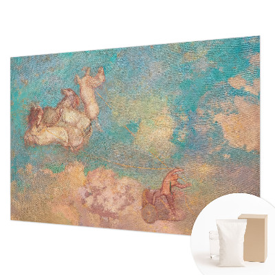 Premium wall mural for bedroom featuring heavenly pegasi