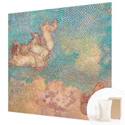 Premium wall mural for bedroom featuring heavenly pegasi