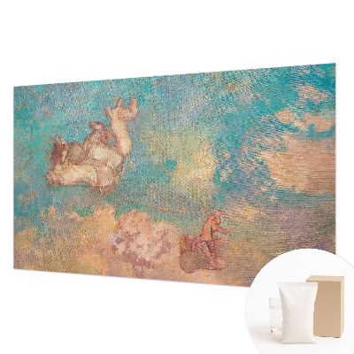 Premium wall mural for bedroom featuring heavenly pegasi