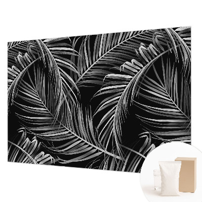 Non-woven wall mural with an exotic pattern