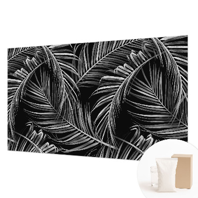 Non-woven wall mural with an exotic pattern