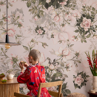 Wallpaper mural Floral pattern