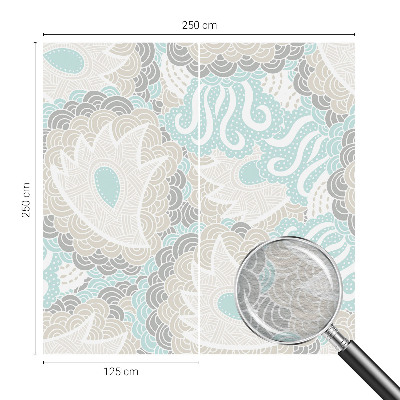 Photo wallpaper with abstract patterns