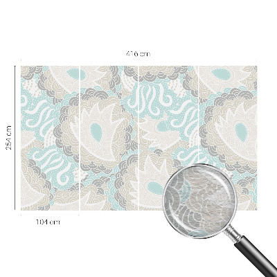 Photo wallpaper with abstract patterns
