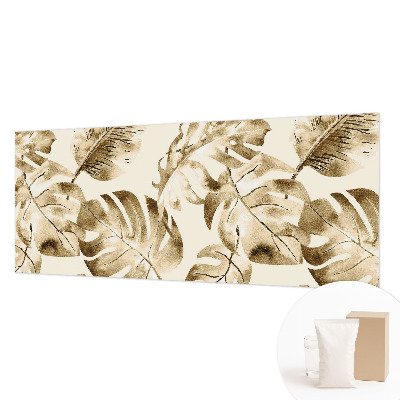 Large wall mural with an exotic flora design