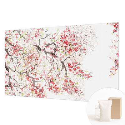 Large wallpaper mural Flowering branches